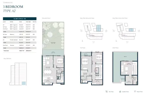 Plattegrond van 3 slaapkamers in Opula Residence
