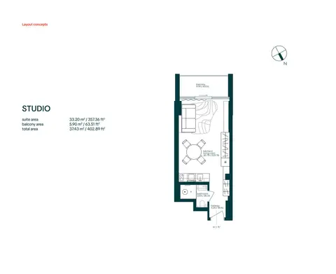 Vibe by Arsenal East in Jumeirah Garden City, Dubai, foto 3