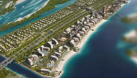 Fahid Beach Terraces in Fahid Island, Abu Dhabi, foto 5