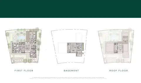 Plattegrond van 7 slaapkamers in Reem Hills Phase 2 by Q Properties