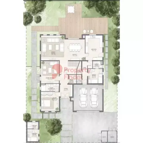 Plattegrond van 5 slaapkamers in Toledo