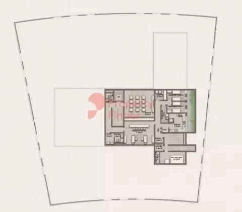 Plattegrond van 8 slaapkamers in Reem Hills Villas