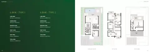 Plattegrond van 6 slaapkamers in Sukoon by Sanzen