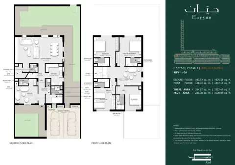 Plattegrond van 4 slaapkamers in Deem