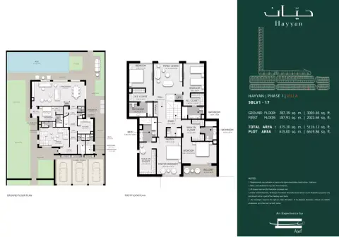 Plattegrond van 5 slaapkamers in Deem