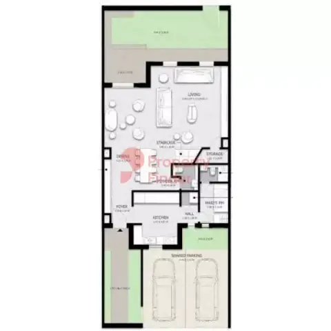 Plattegrond van 4 slaapkamers in Hayyan