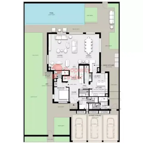 Plattegrond van 5 slaapkamers in Arim Villas And Townhouses