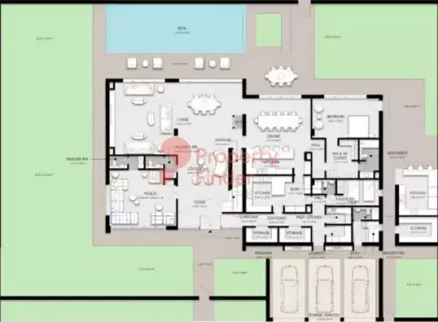 Plattegrond van 8 slaapkamers in Arim Villas And Townhouses