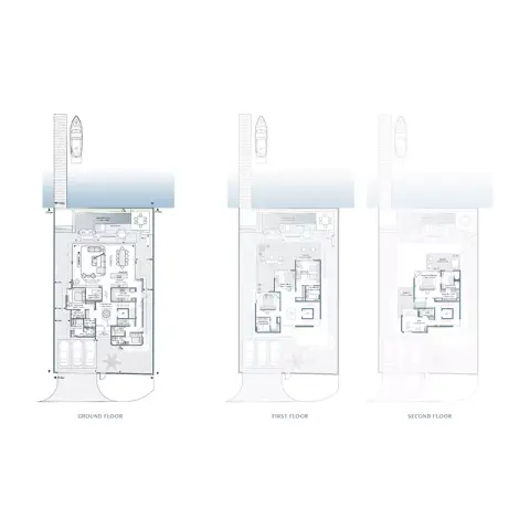 Plattegrond van 4 slaapkamers in Anantara Mina