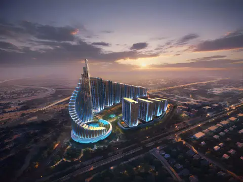 Binghatti Vision Iconic in Nad Al Sheba, Dubai, foto 3