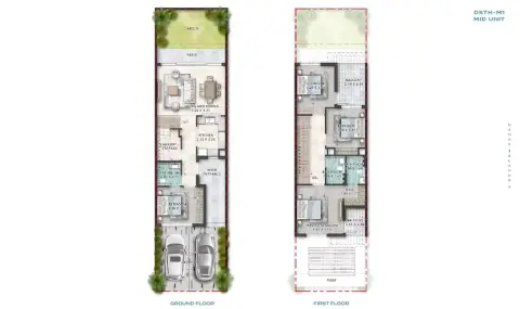 Plattegrond van 4 slaapkamers in Maui