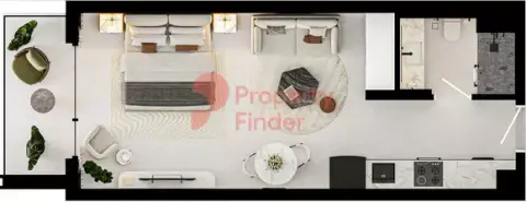 Plattegrond van Studio in H3