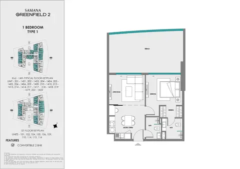 Samana Greenfield 2 in International City Phase 2, Dubai, foto 3
