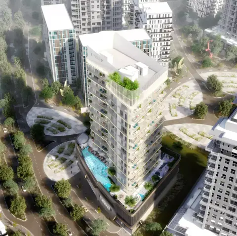 Celesto Tower 2 in Dubai Land Residence Complex, Dubai, foto 2