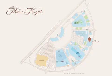 Azizi Milan Heights in City of Arabia, Dubai, foto 2