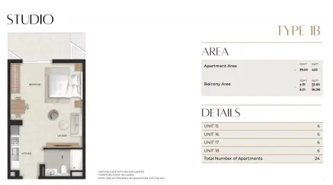 Plattegrond van Studio in Stellar Axis